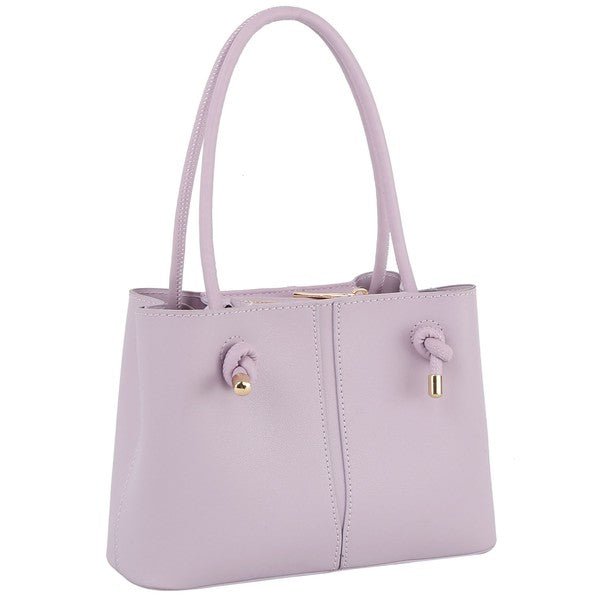 Top Handle Satchel - Lavender