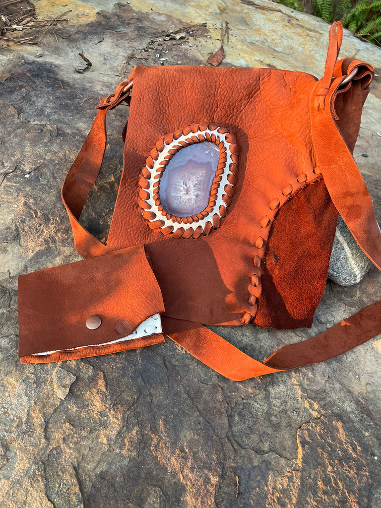 Earthwear Handmade Leather Purse - SALE