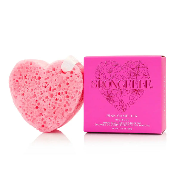 Valentine’s Day Heart Buffer - Pink Camellia