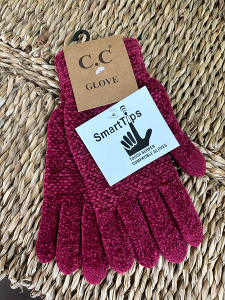 C.C Chenille Gloves