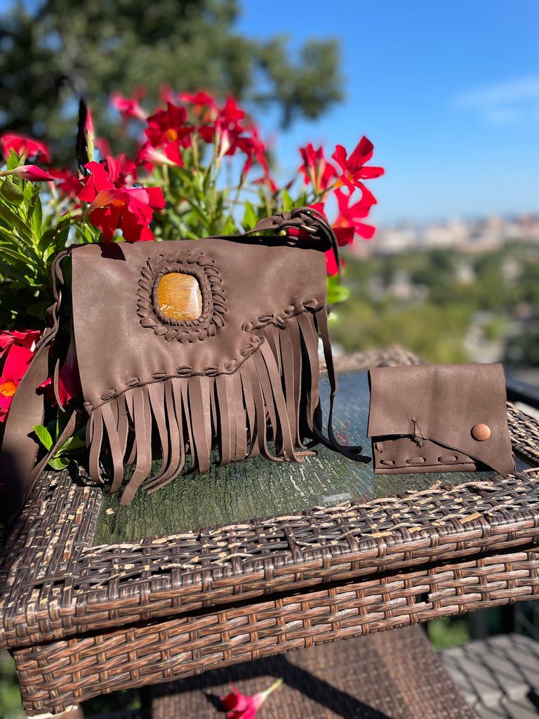 Earthwear - Handmade Leather Purse - SALE