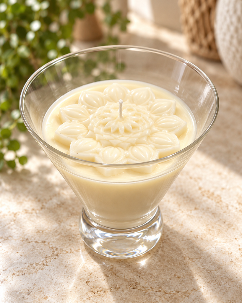 Tropical Bloom Hand-Poured Soy Candle