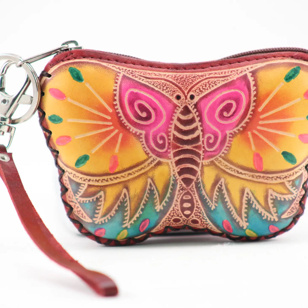 Butterfly Coin Purse Yellow