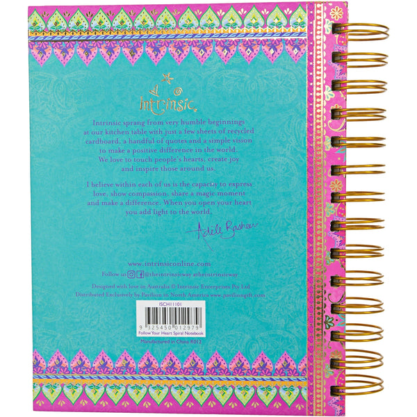 Follow Your Heart: Spiral Notebook