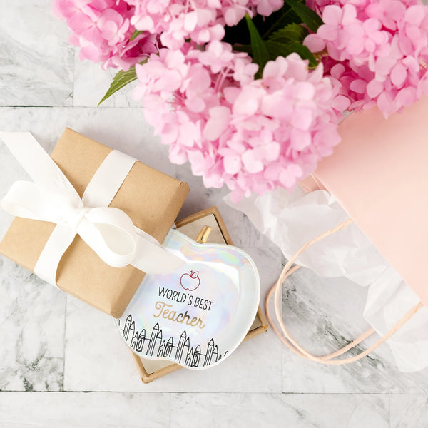 World’s Best Teacher Keepsake Dish