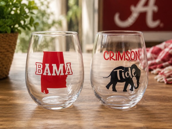 Bama Shatterproof Stemless Wine Tumbler - 2 Pack