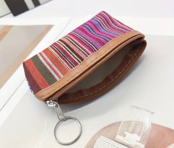Ethnic Coin Pouch - Multi
