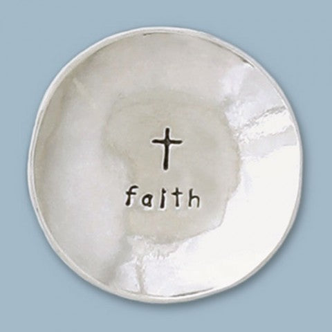 Faith Cross Charm Bowl
