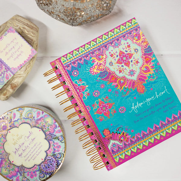 Follow Your Heart: Spiral Notebook