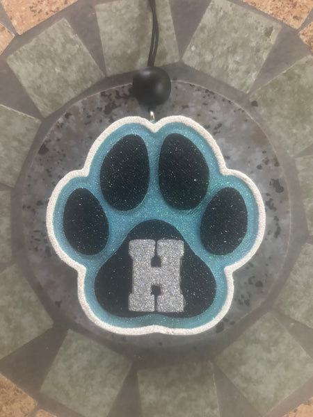 Huskie Paw Car Freshie