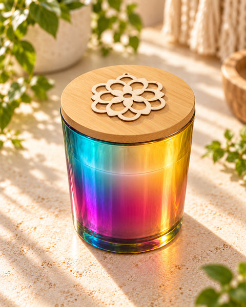 Bohemian Mandala Hand-Poured Soy Candle