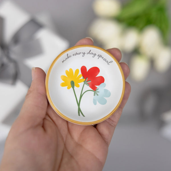 Flower Trinket Dish
