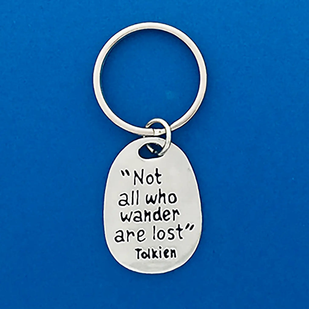 Not All Who Wander - Keychain