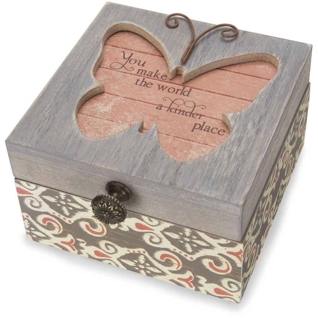 Decorative Wooden Keepsake Box
