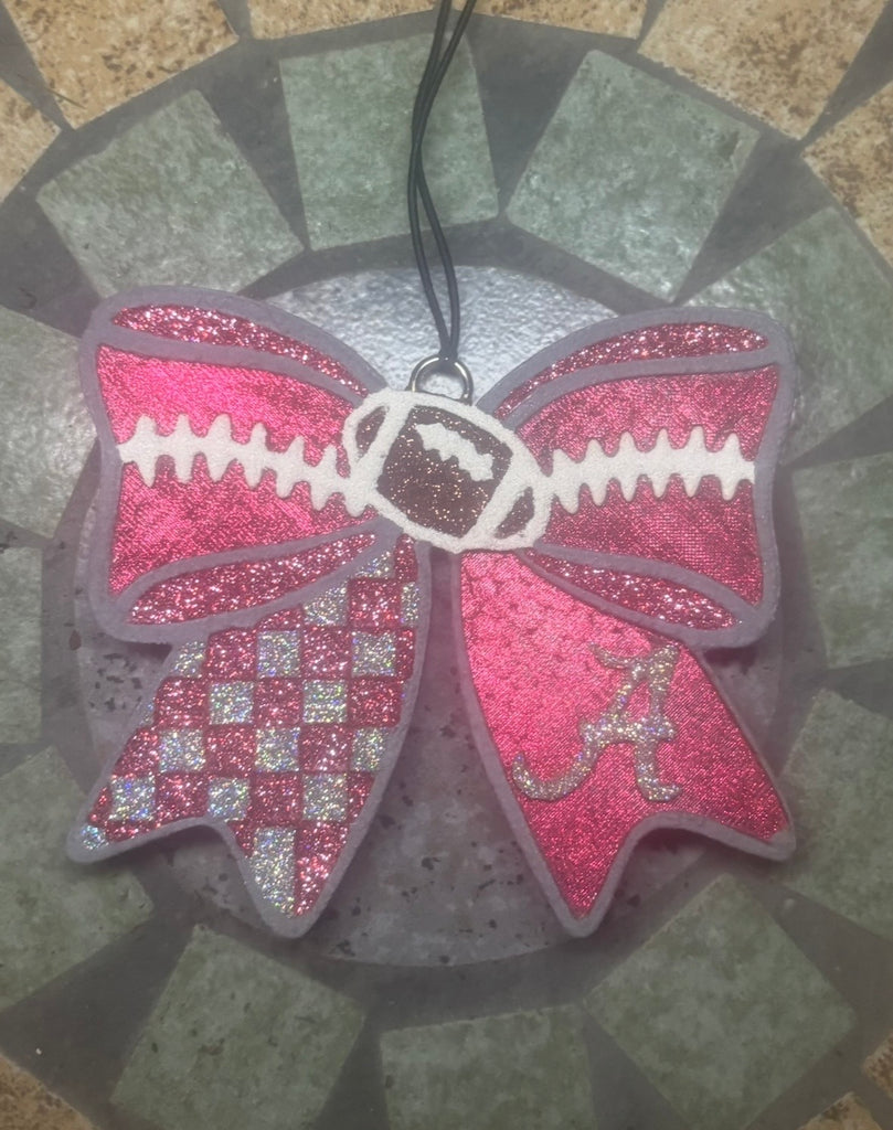 Alabama Bow Car Freshie
