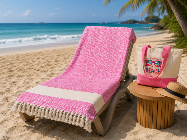 Life Is Better At The Beach - Pink