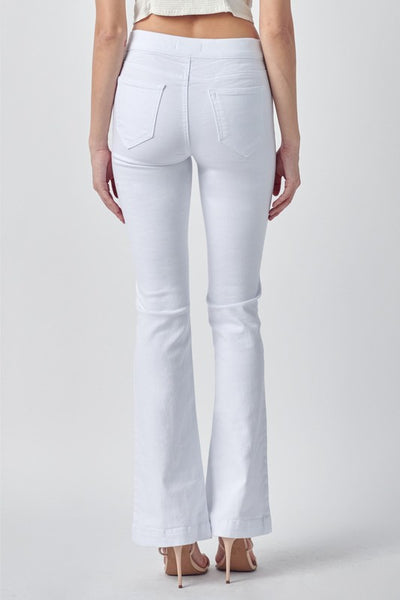 Bootcut Flare - White