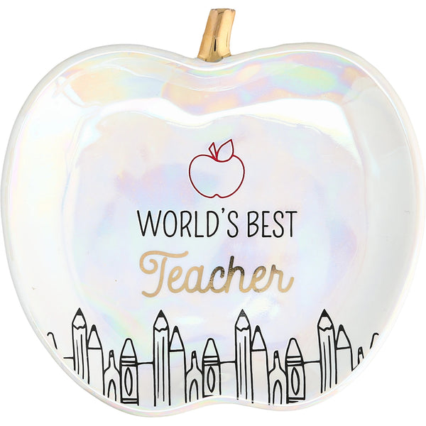 World’s Best Teacher Keepsake Dish