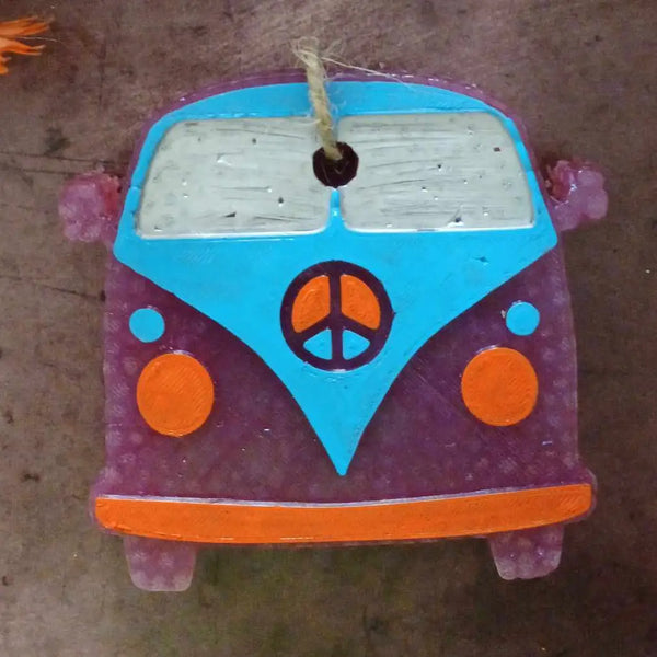 Hippie Van Car Freshie