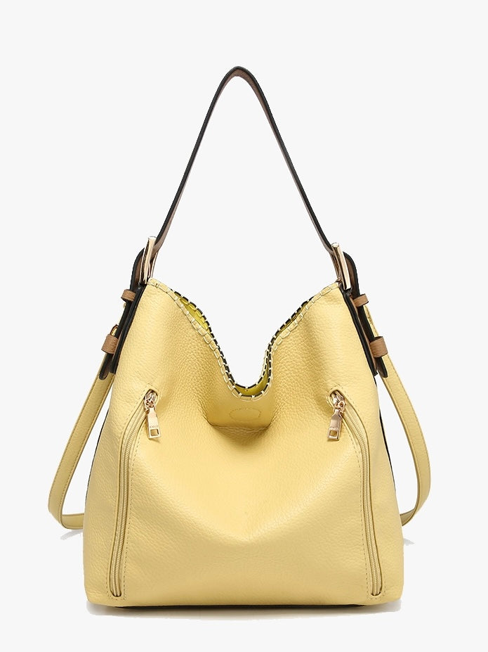 2-in-1 Hobo Bag - Daffodil