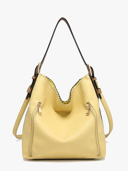 2-in-1 Hobo Bag - Daffodil