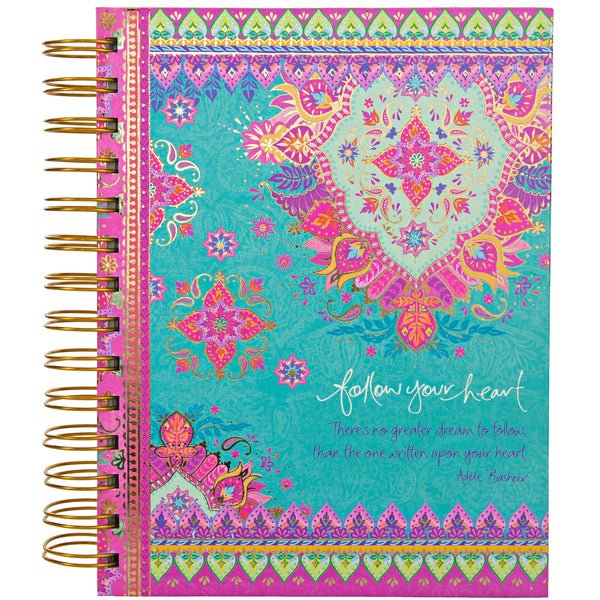 Follow Your Heart: Spiral Notebook
