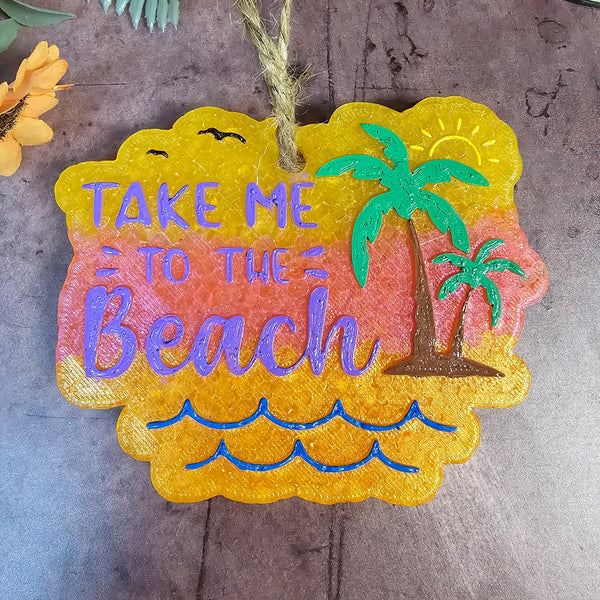 Take me to the Beach Car Freshie