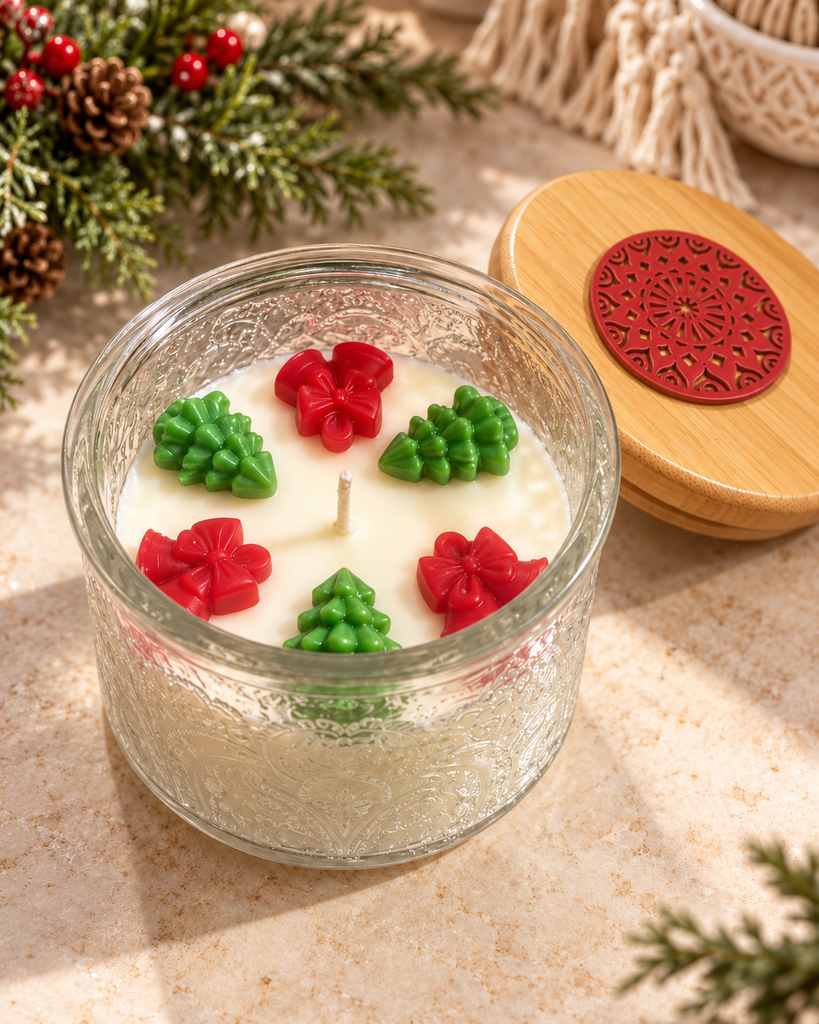Merry & Bright Hand-Poured Soy Candle