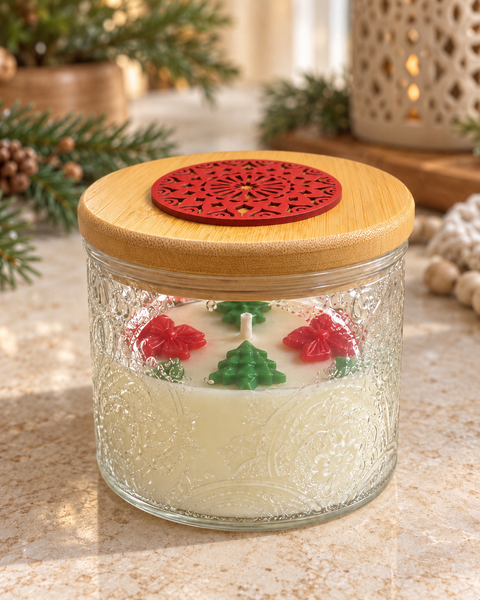 Merry & Bright Hand-Poured Soy Candle