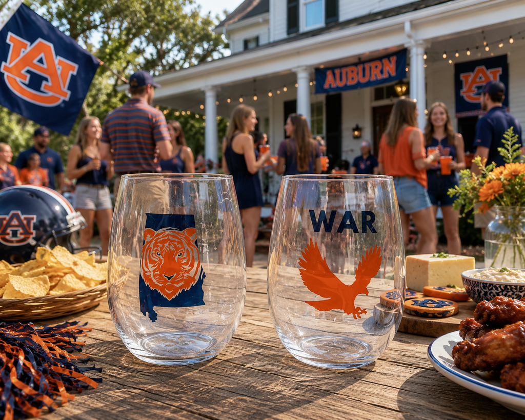 Auburn Shatterproof Stemless Wine Tumbler - 2 Pack