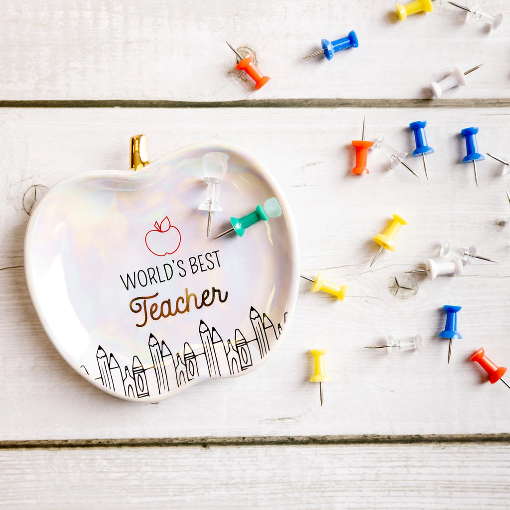 World’s Best Teacher Keepsake Dish