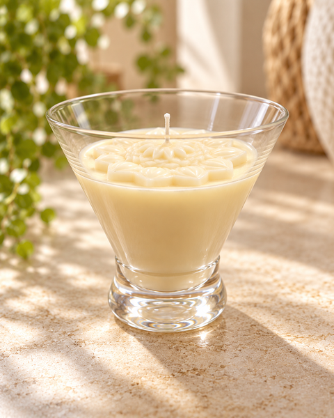 Tropical Bloom Hand-Poured Soy Candle