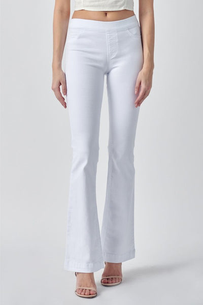 Bootcut Flare - White