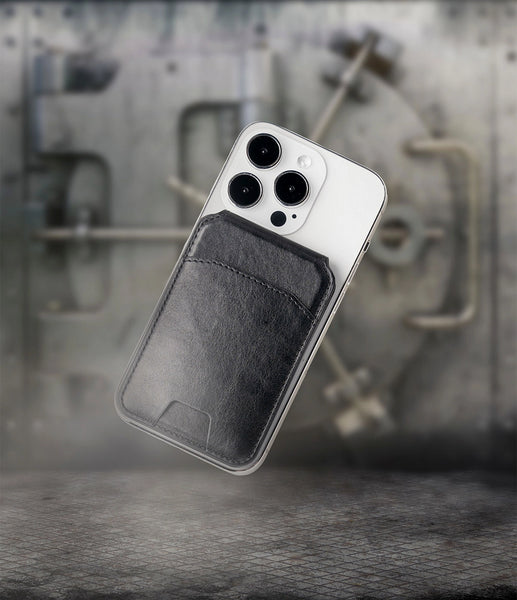 Magnetic Phone Wallet - Grey