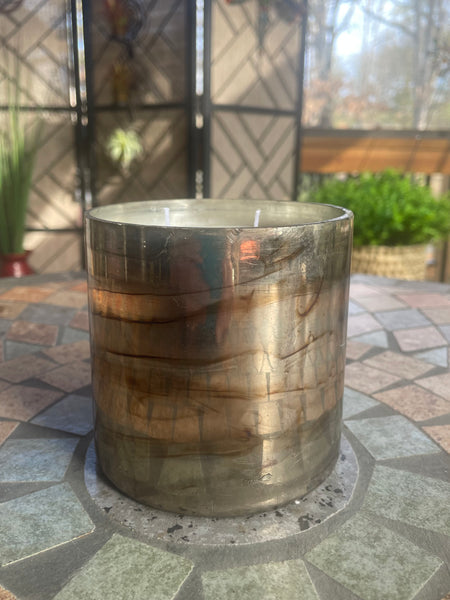 Oxidized Mercury Glass Soy Candle