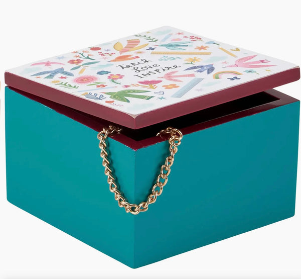 Teach, Love, Inspire Hinged Box