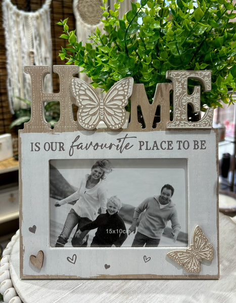 “Home” Photo Frame