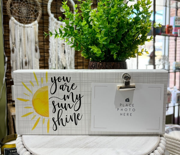 “You Are My Sunshine” - Photo Clip Frame