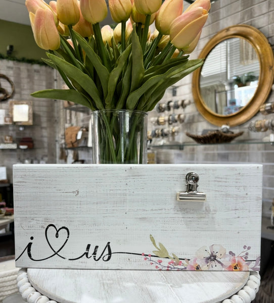 “I Love Us” - Photo Clip Frame