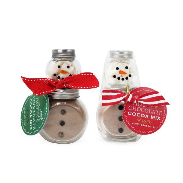 Snowman Cocoa Set - Red Scarf