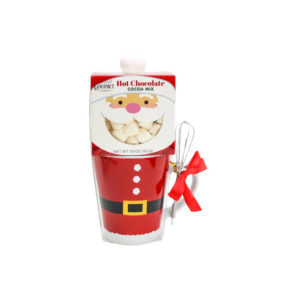 Santa Cocoa Mug Set