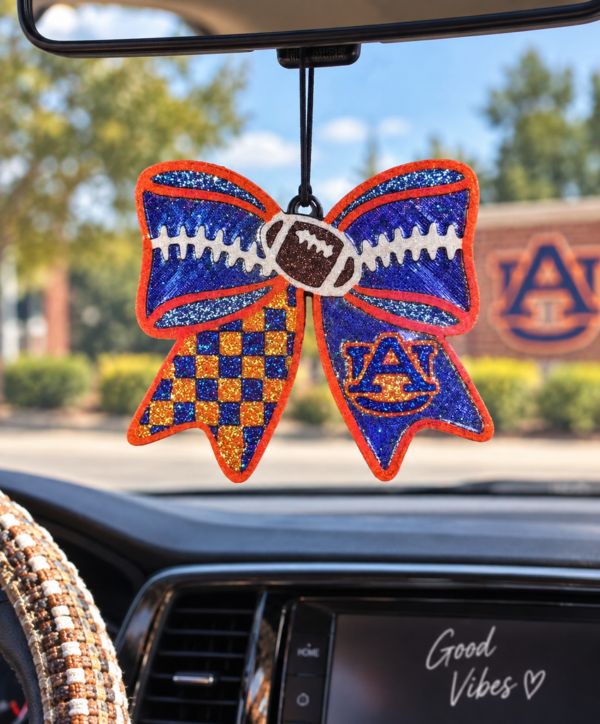Auburn Bow Car Freshie