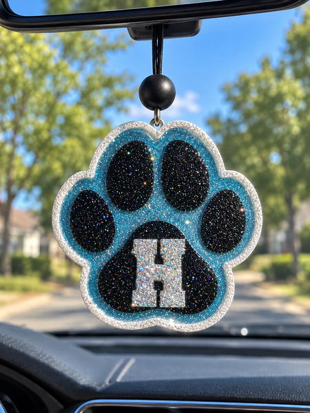 Huskie Paw Car Freshie