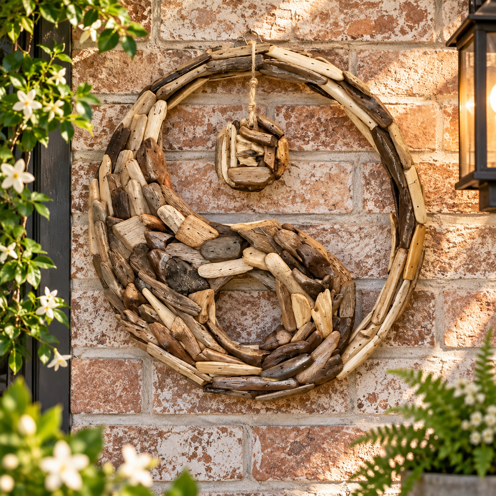 Yin Yang - Driftwood Wall Art