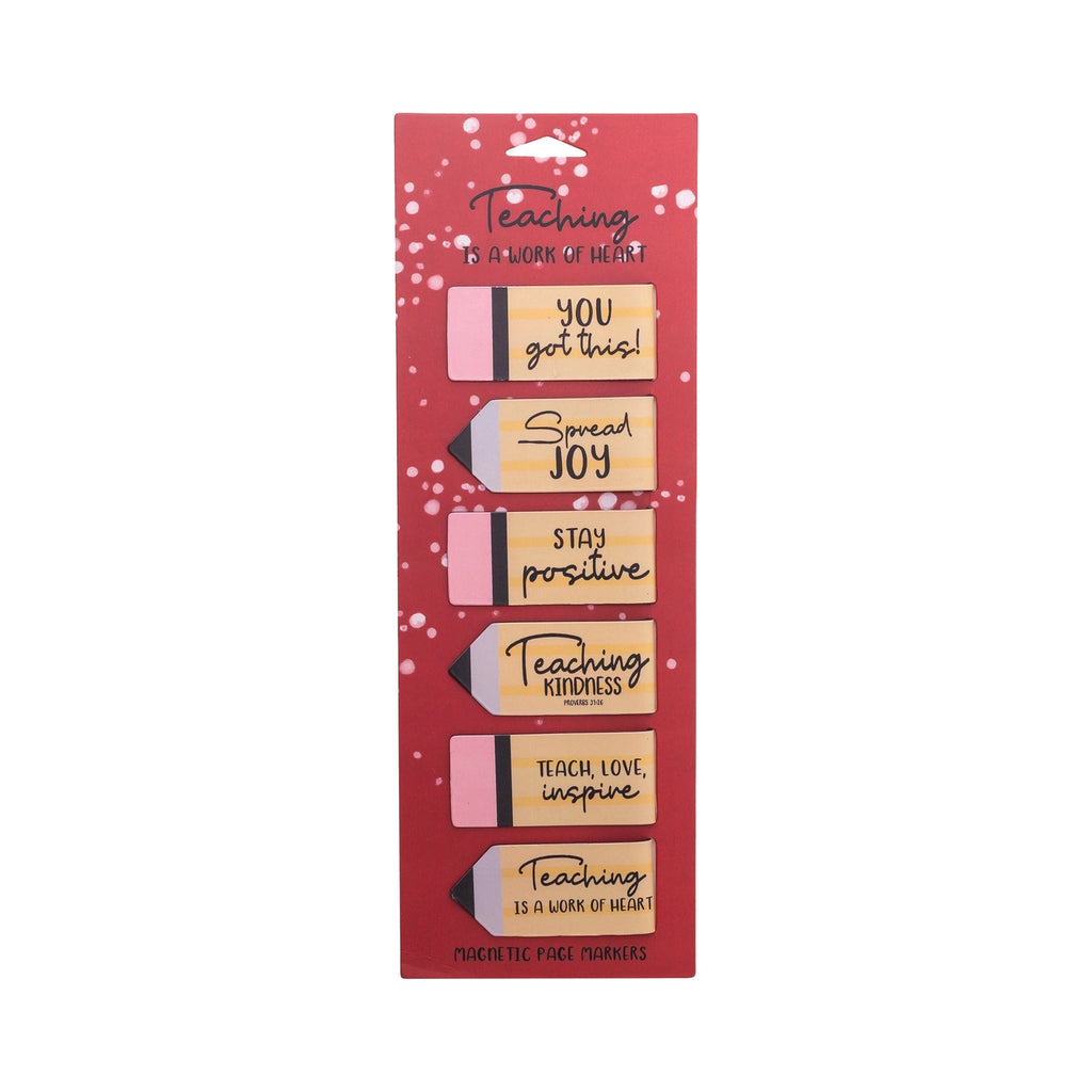 Magnetic Page Markers: Teachers