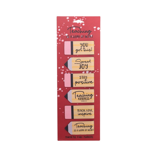 Magnetic Page Markers: Teachers