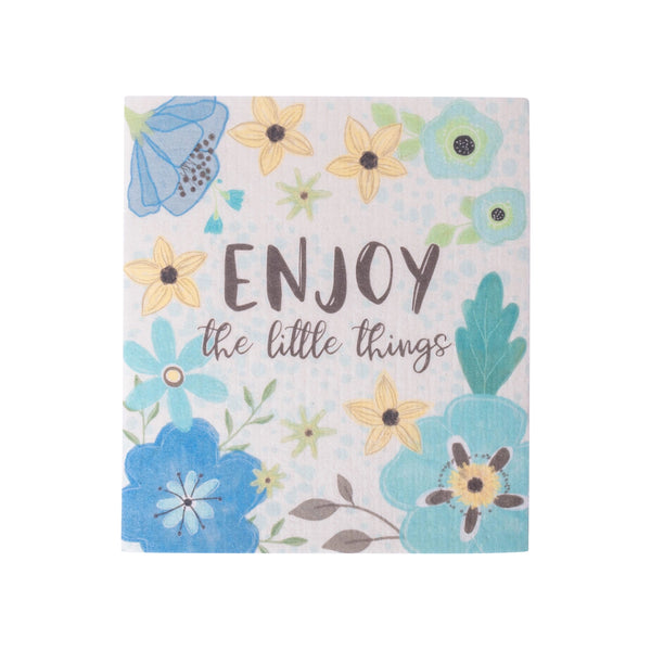 Dishcloth Set: Enjoy The Little Things