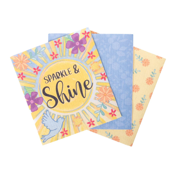 Dishcloth Set: Sparkle & Shine