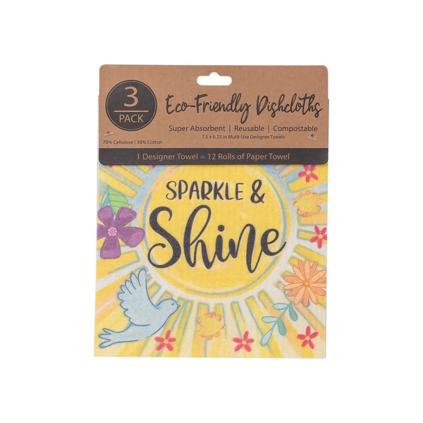 Dishcloth Set: Sparkle & Shine