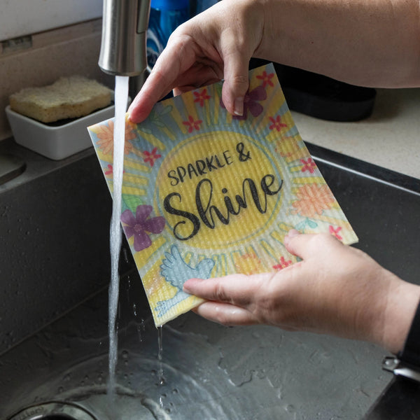 Dishcloth Set: Sparkle & Shine
